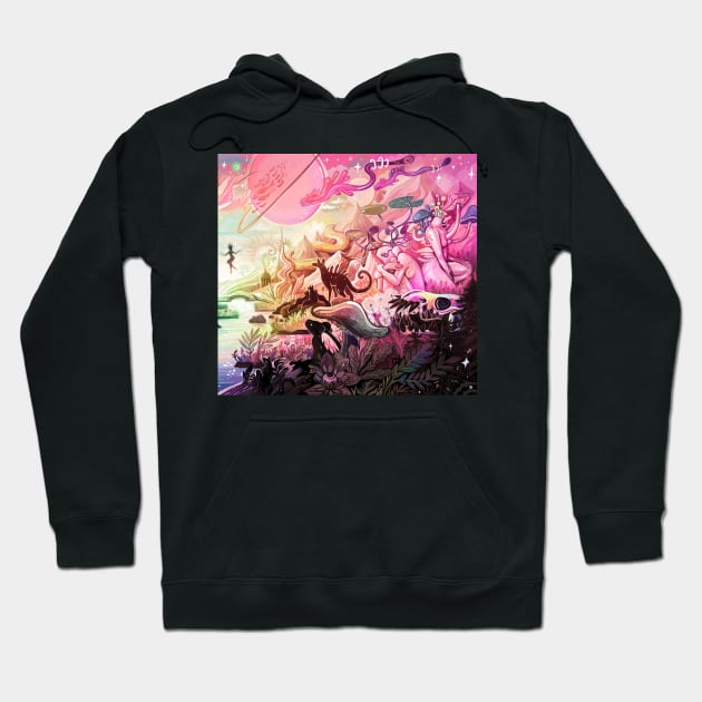 Vivid Dreaming (Right Version) Hoodie by Bethaliceart